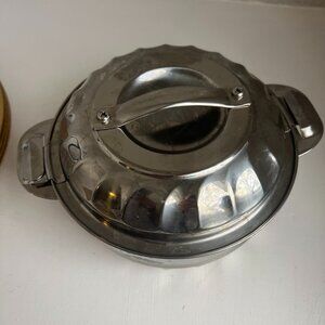 Double Deck Heat Preservation Fresh Box - Stainless Steel - 1 Piece